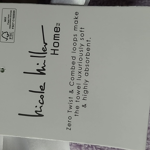 Nicole Miller Washcloth Set - Picture 5 of 7